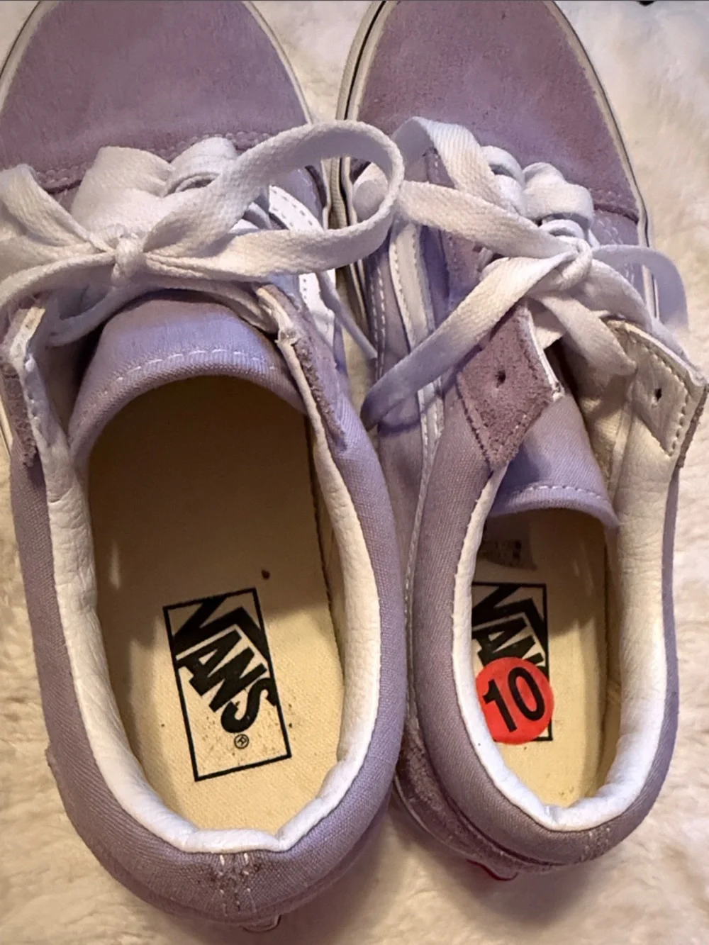 Vans Old Skool Sneakers lavender (Or Soft Orchid Purple) Men’s 8.5 Women’s 10 👟